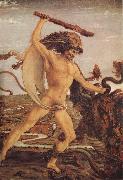 Antonio del Pollaiuolo Hercules and the Hydra oil on canvas
